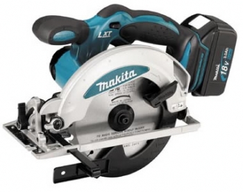 Makita BSS610SFE Cordless 18 Volt Circular Saw (2 LXT Lithium-Ion 3.0Ah Batteries )